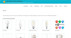 Desktop Screenshot of ledverlichtingwinkels.nl